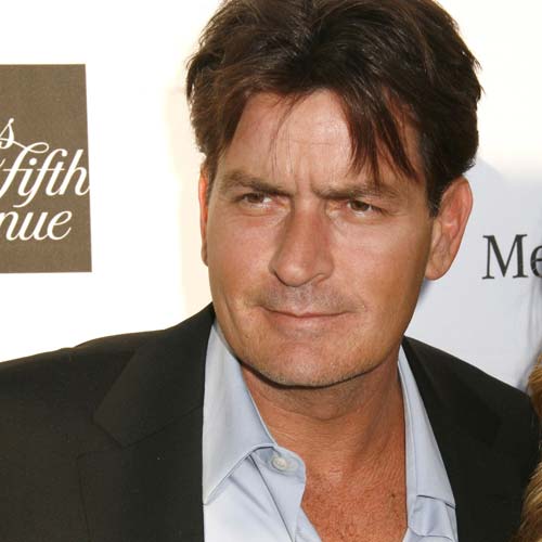 charlie sheen young pictures. Actor Charlie Sheen, 45,